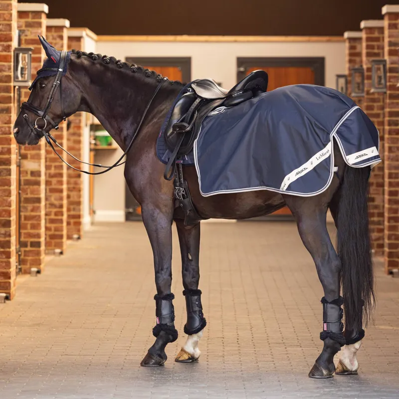 LeMieux Arika Waterproof Quarter Sheet - Navy